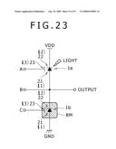 LIGHT-RECEIVING ELEMENT AND DISPLAY DEVICE diagram and image