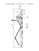 SEMICONDUCTOR LIGHT EMITTING DEVICE WITH LIGHT EXTRACTION STRUCTURES diagram and image