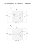 SEMICONDUCTOR DEVICE HAVING VARIOUS WIDTHS UNDER GATE diagram and image