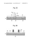 Semiconductor device having gate electrode including contact portion on element isolation region diagram and image