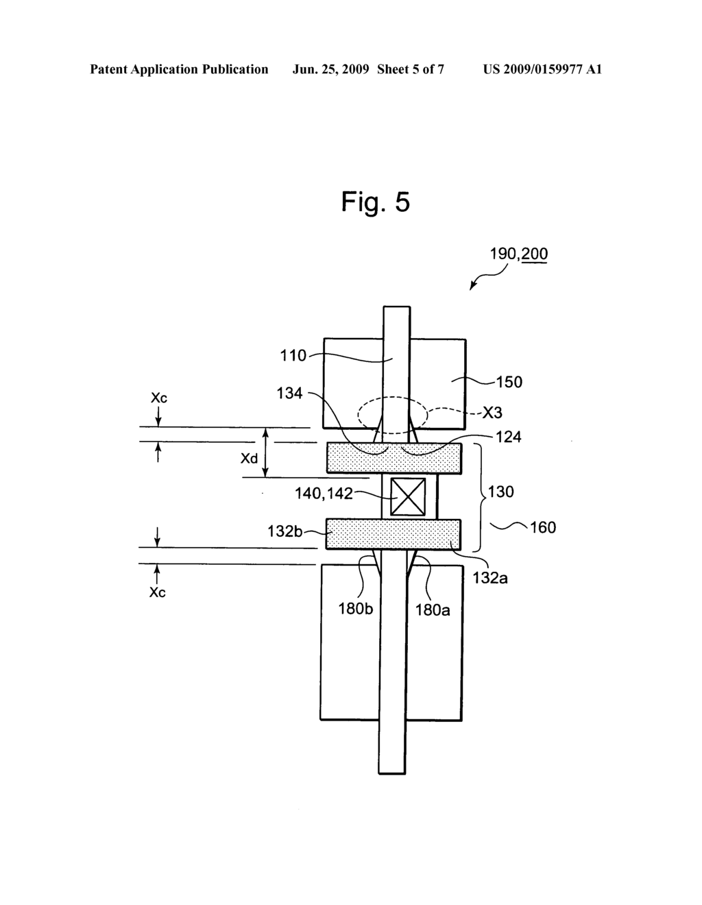 Semiconductor device having gate electrode including contact portion on element isolation region - diagram, schematic, and image 06