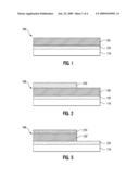 CMOS DEVICES WITH DIFFERENT METALS IN GATE ELECTRODES USING SPIN ON LOW-K MATERIAL AS HARD MASK diagram and image