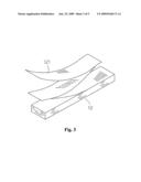 Deformation-free Self-Stick Memo Pad Holder diagram and image