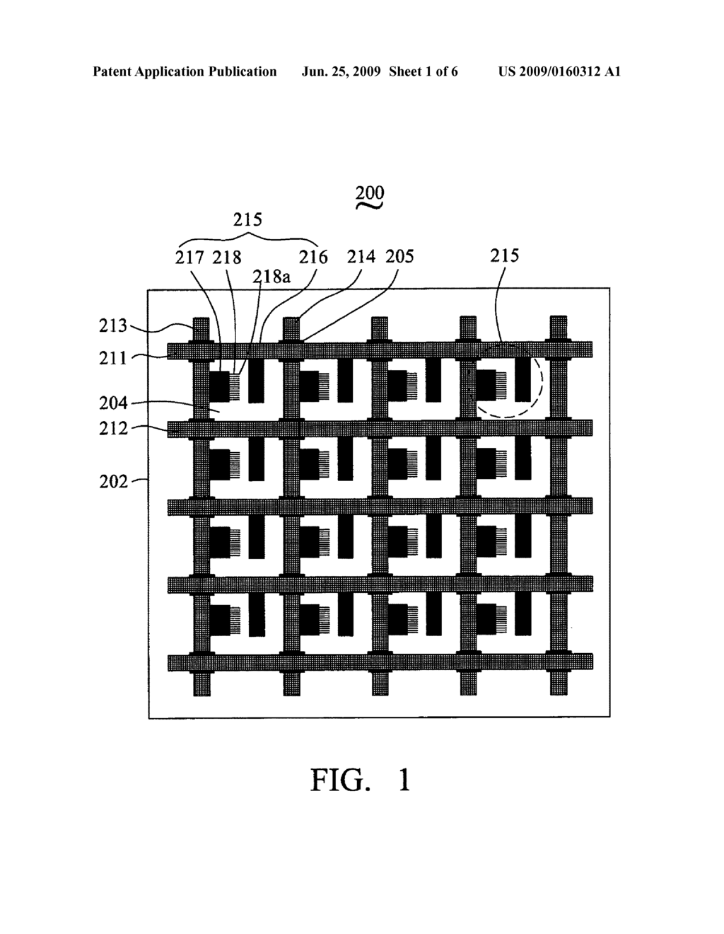 Field Emission display device - diagram, schematic, and image 02