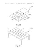 Charging device receiving light from diverse sources diagram and image