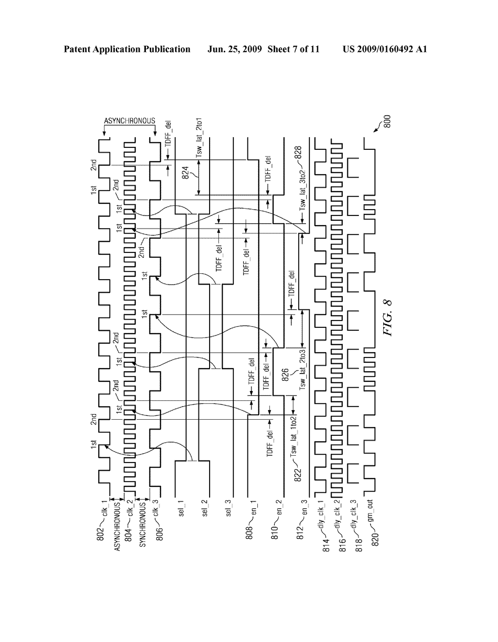 Glitchless Clock Multiplexer Optimized for Synchronous and ASynchronous Clocks - diagram, schematic, and image 08