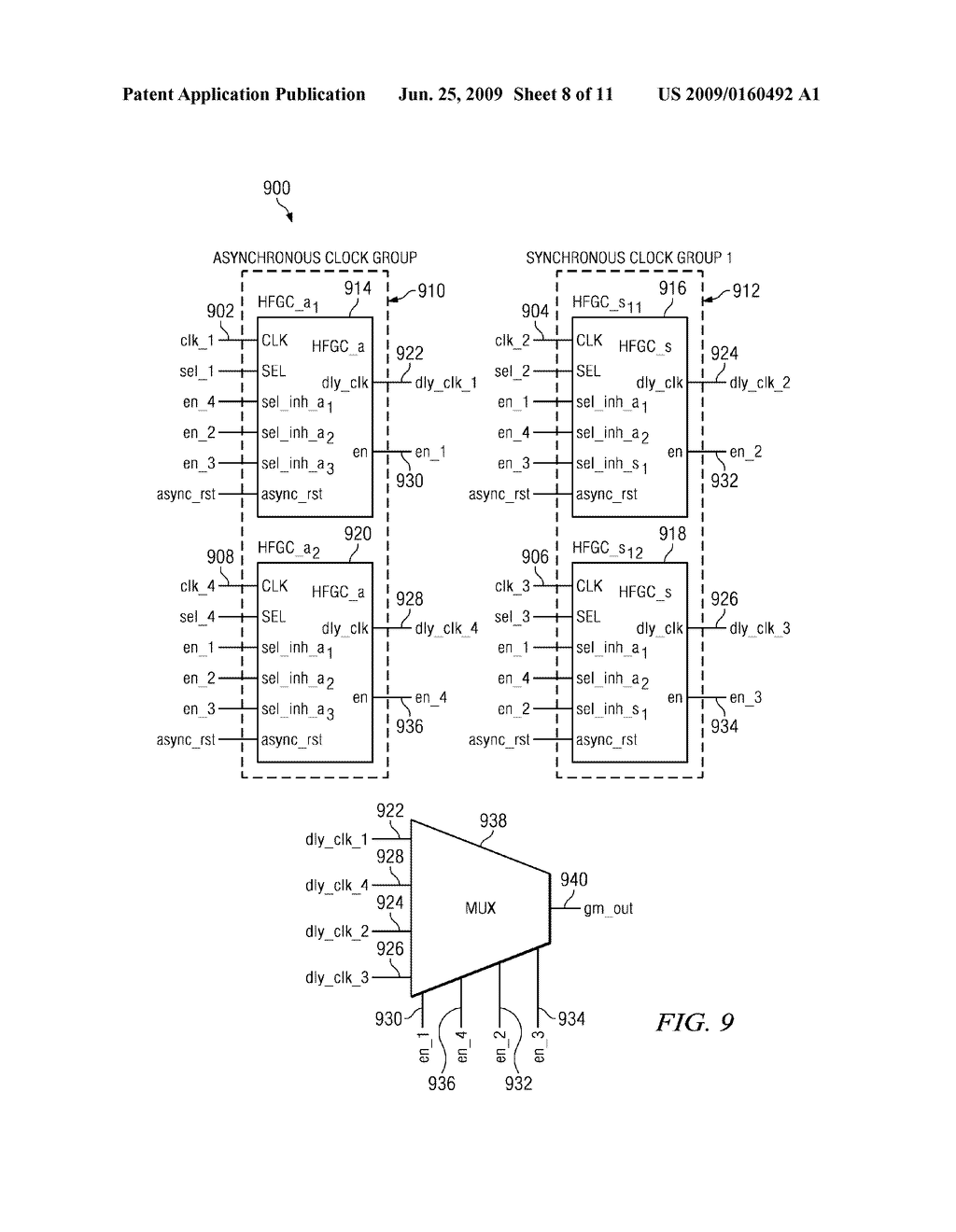 Glitchless Clock Multiplexer Optimized for Synchronous and ASynchronous Clocks - diagram, schematic, and image 09