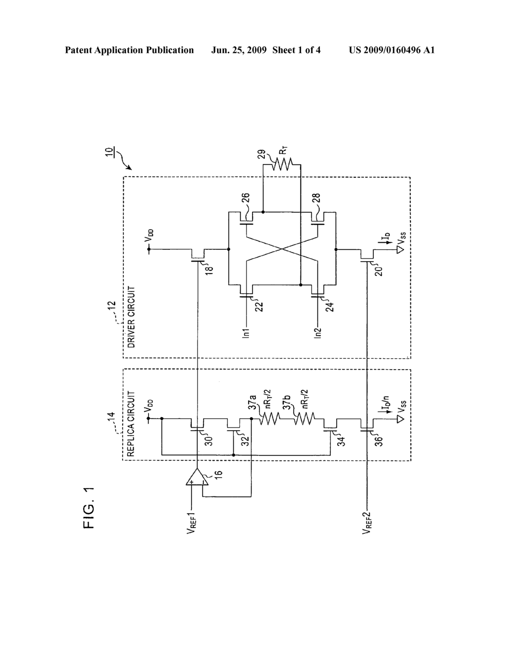 Output driver circuit - diagram, schematic, and image 02