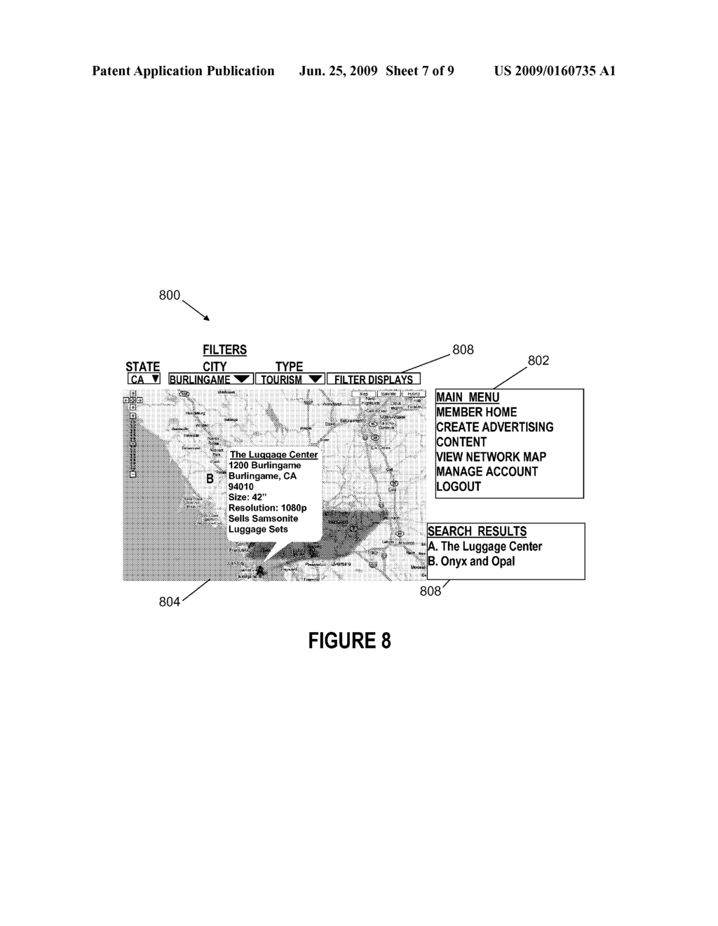 SYSTEM AND METHOD FOR DISTRIBUTING CONTENT TO A DISPLAY DEVICE - diagram, schematic, and image 08