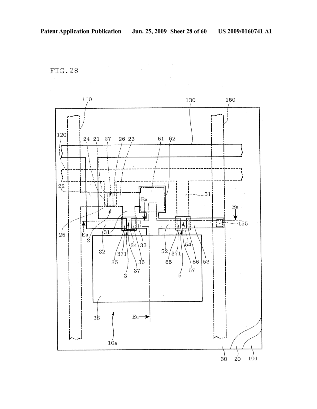 ELECTRO-OPTIC DEVICE, AND TFT SUBSTRATE FOR CURRENT CONTROL AND METHOD FOR MANUFACTURING THE SAME - diagram, schematic, and image 29