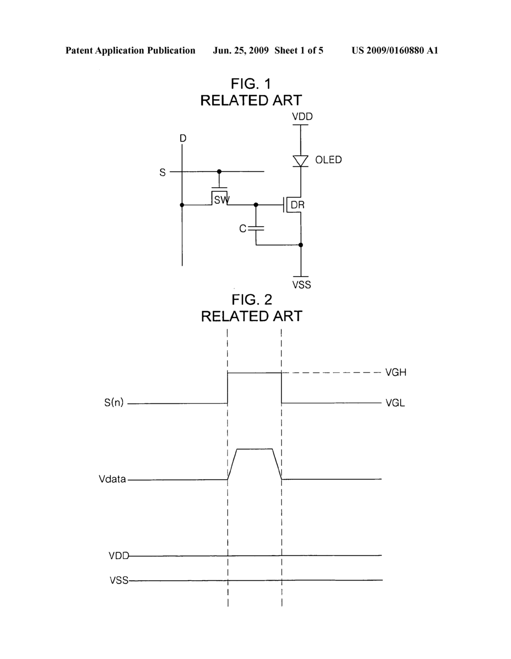 Organic electroluminescent display device and method of driving the same - diagram, schematic, and image 02