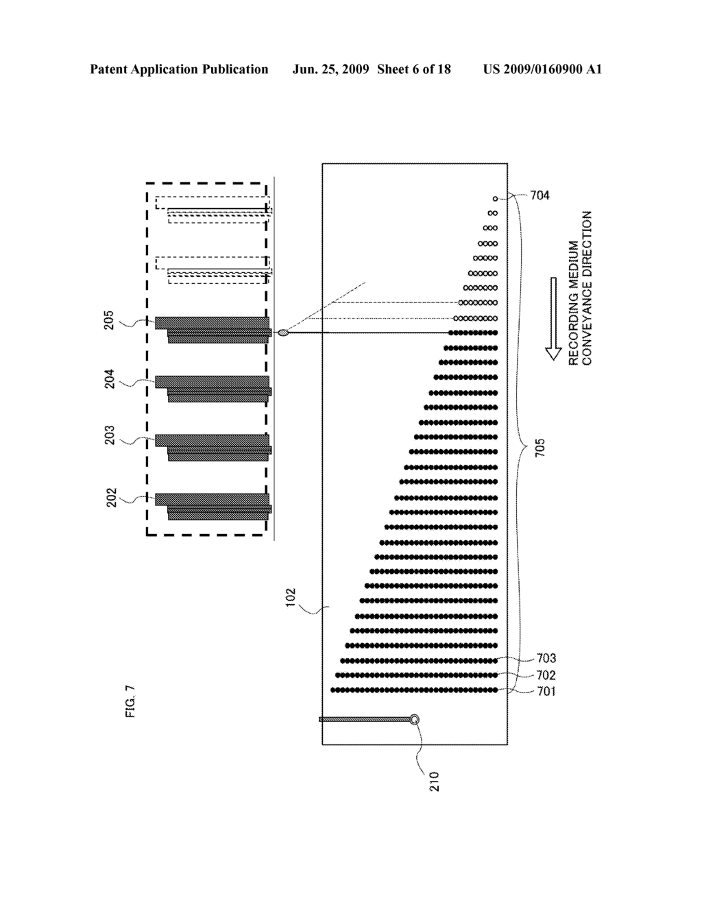 REGISTRATION ERROR DETECTION METHOD AND INKJET IAMGE FORMING DEVICE - diagram, schematic, and image 07