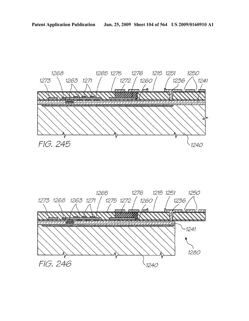 INKJET PRINTHEAD WITH HEATER ELEMENT CLOSE TO DRIVE CIRCUITS - diagram, schematic, and image 105