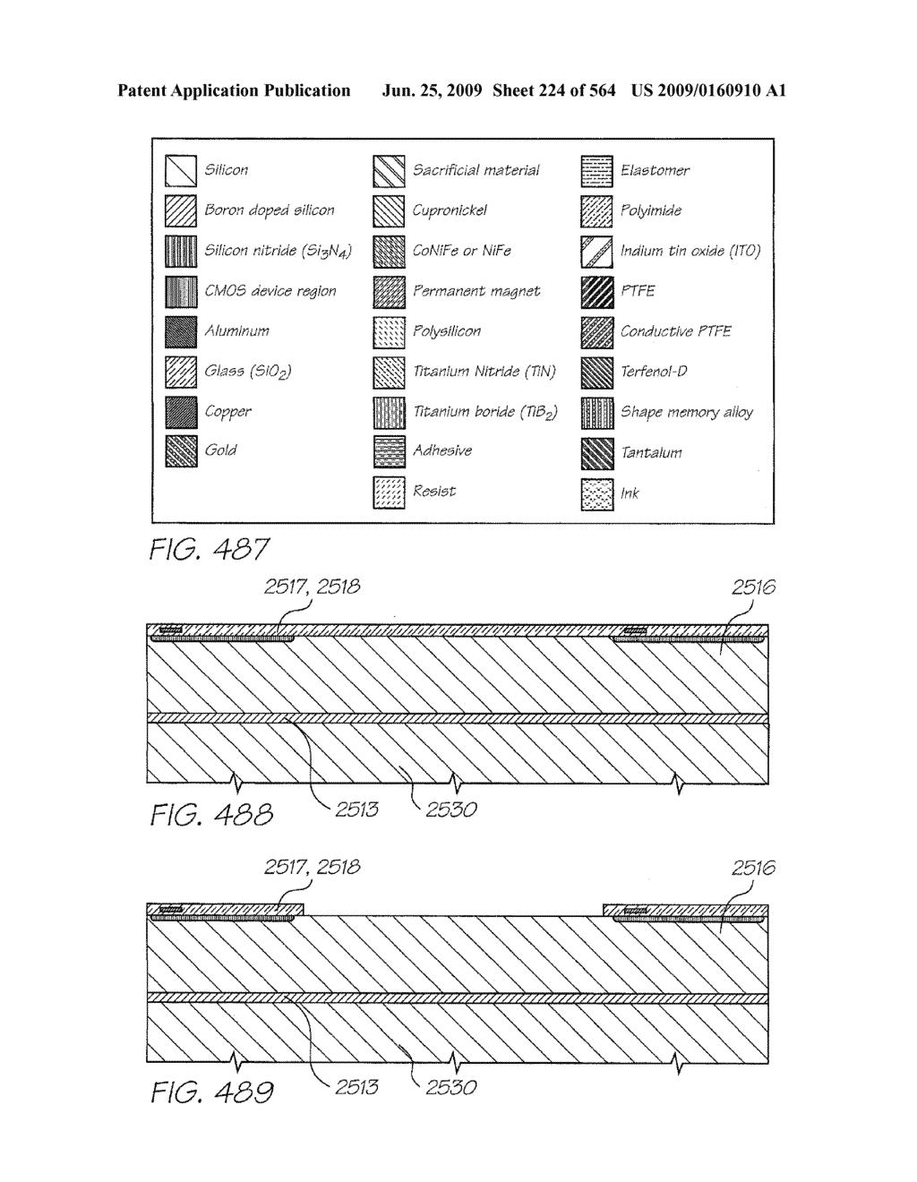 INKJET PRINTHEAD WITH HEATER ELEMENT CLOSE TO DRIVE CIRCUITS - diagram, schematic, and image 225