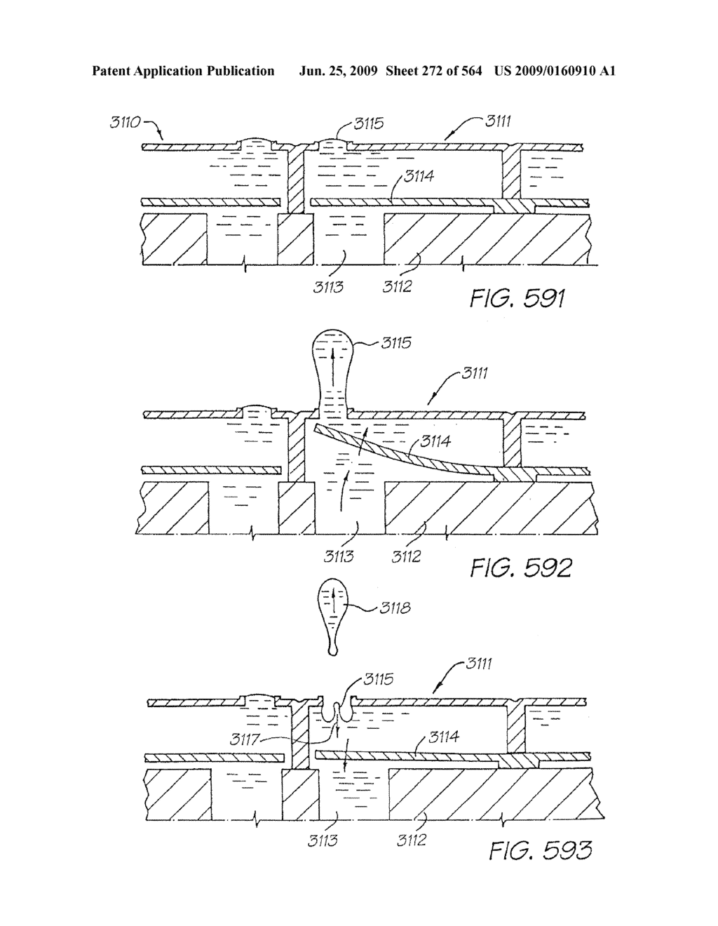 INKJET PRINTHEAD WITH HEATER ELEMENT CLOSE TO DRIVE CIRCUITS - diagram, schematic, and image 273