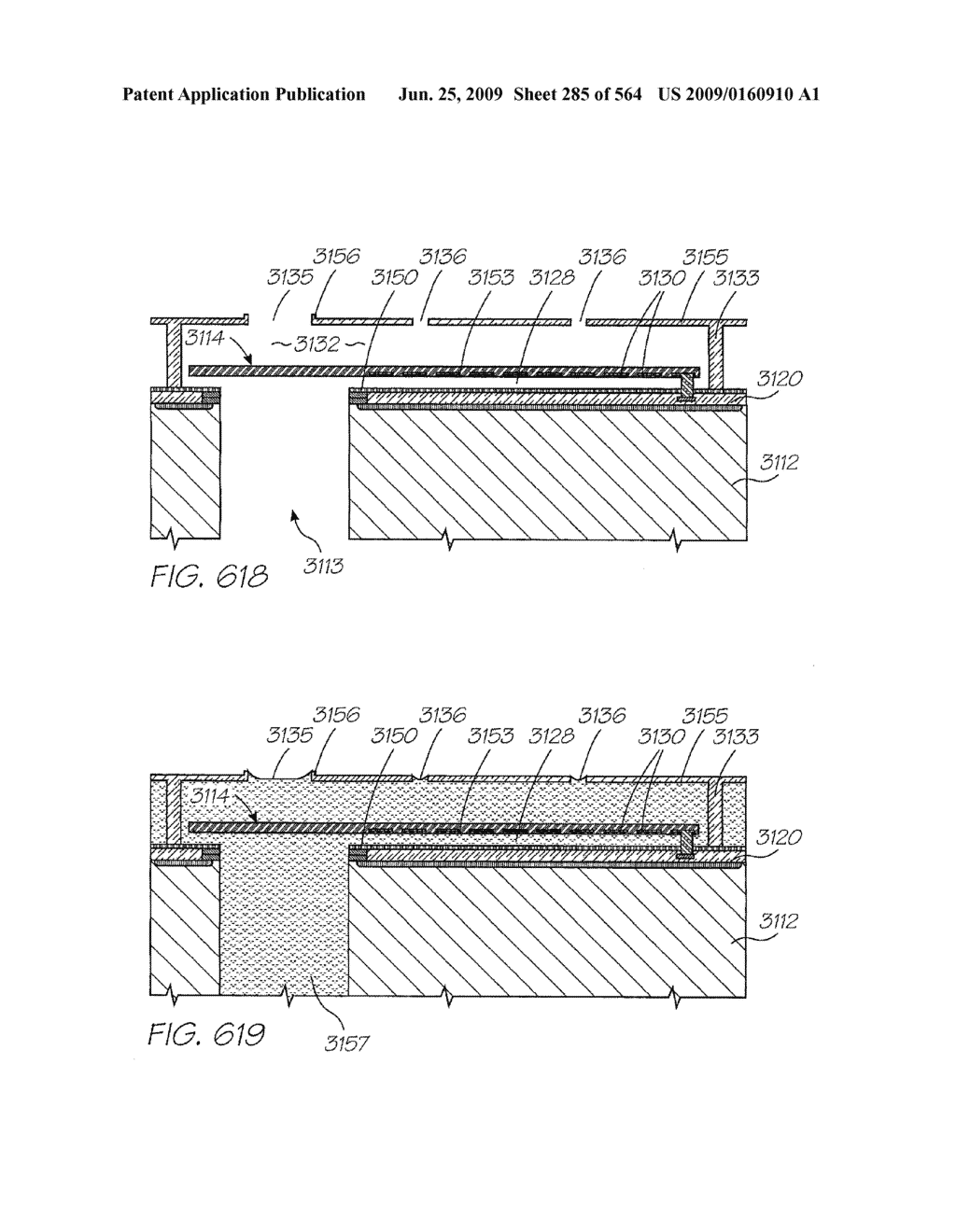 INKJET PRINTHEAD WITH HEATER ELEMENT CLOSE TO DRIVE CIRCUITS - diagram, schematic, and image 286