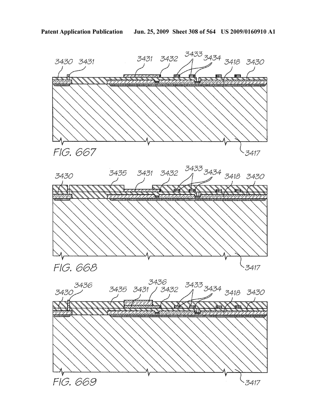 INKJET PRINTHEAD WITH HEATER ELEMENT CLOSE TO DRIVE CIRCUITS - diagram, schematic, and image 309