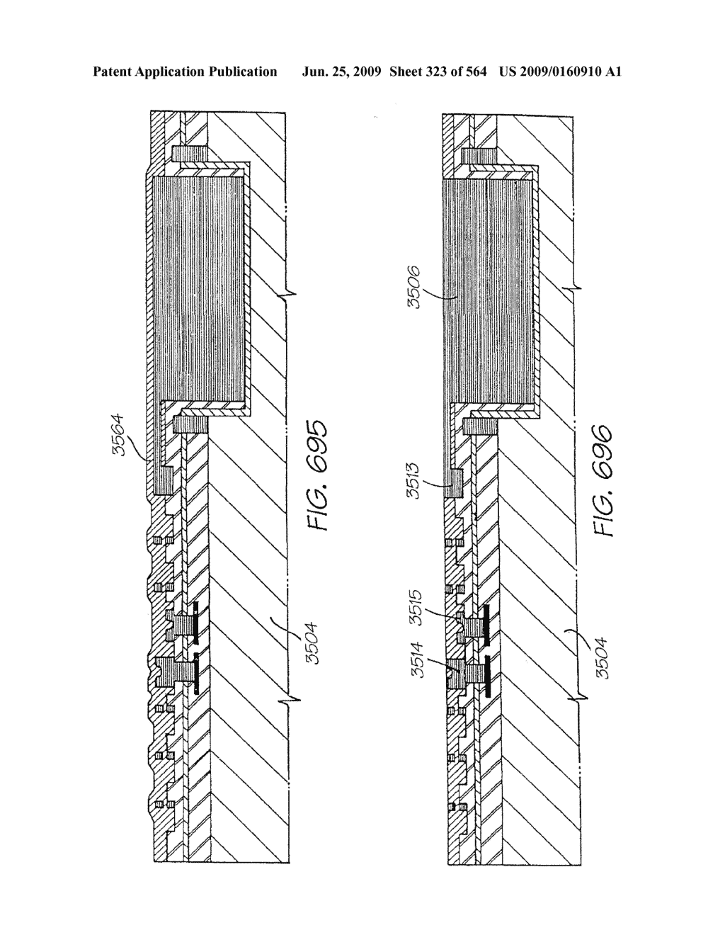 INKJET PRINTHEAD WITH HEATER ELEMENT CLOSE TO DRIVE CIRCUITS - diagram, schematic, and image 324