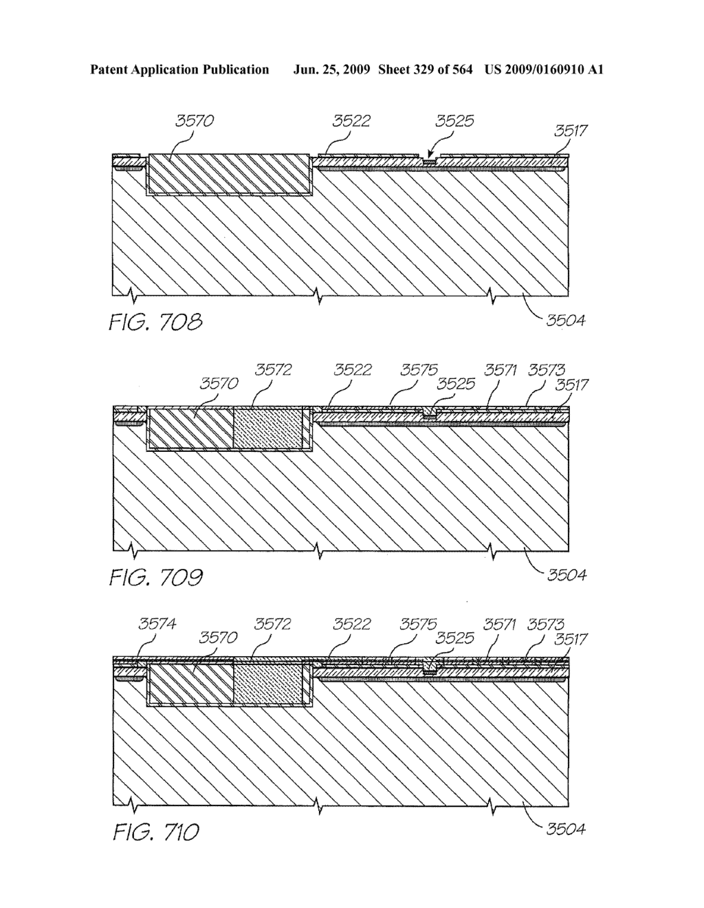 INKJET PRINTHEAD WITH HEATER ELEMENT CLOSE TO DRIVE CIRCUITS - diagram, schematic, and image 330