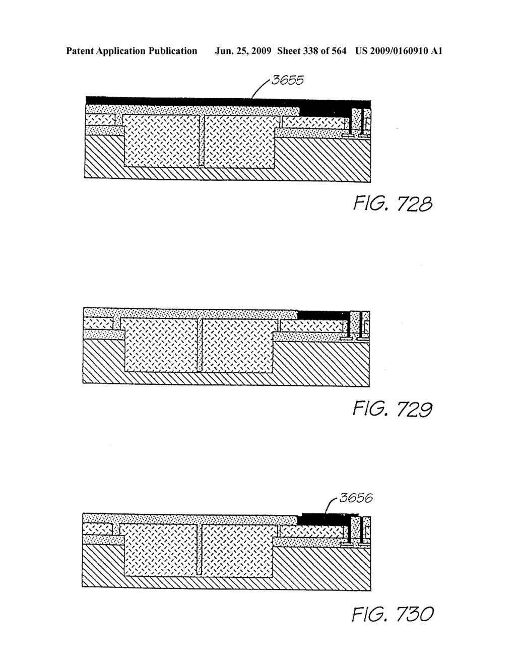 INKJET PRINTHEAD WITH HEATER ELEMENT CLOSE TO DRIVE CIRCUITS - diagram, schematic, and image 339