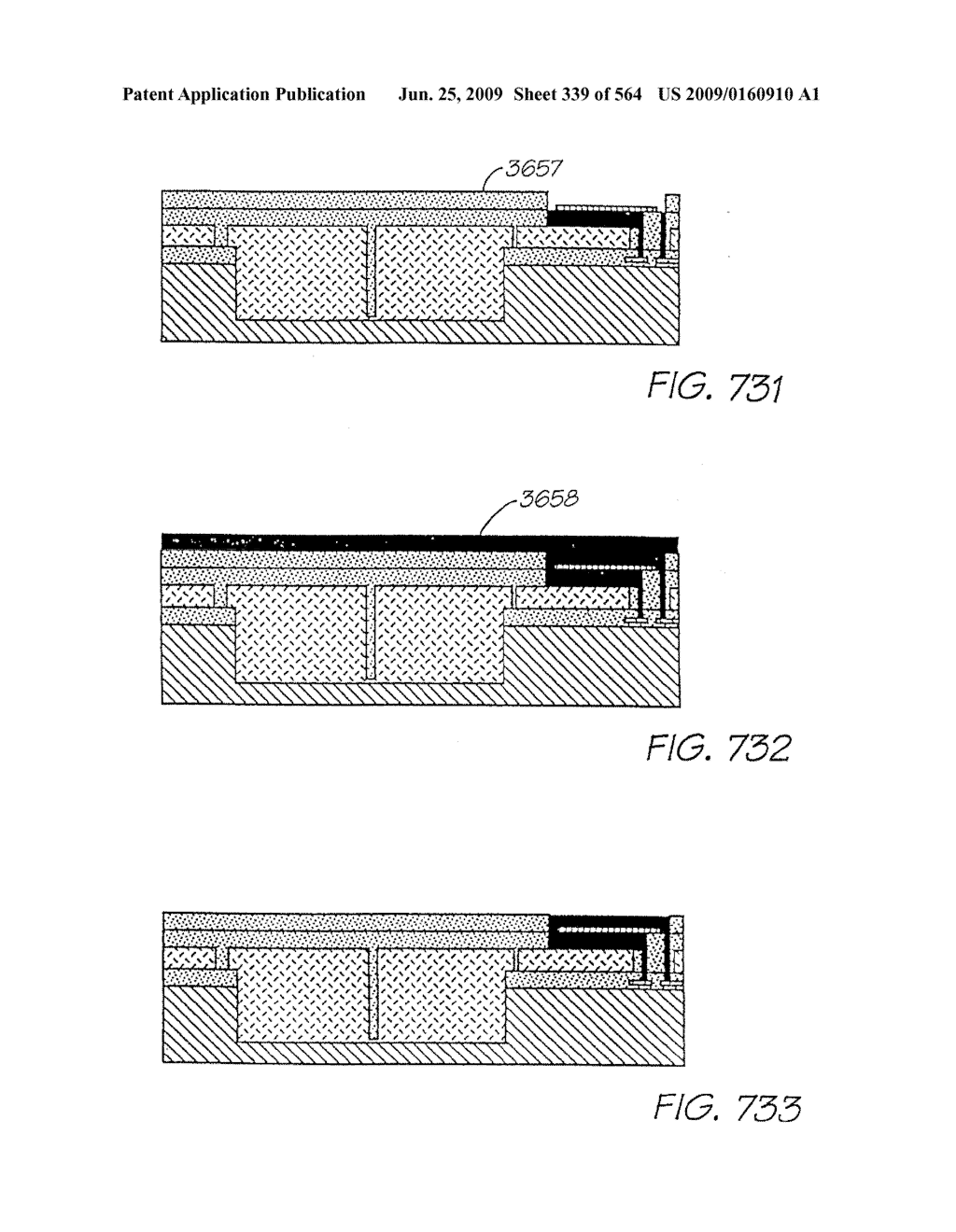 INKJET PRINTHEAD WITH HEATER ELEMENT CLOSE TO DRIVE CIRCUITS - diagram, schematic, and image 340