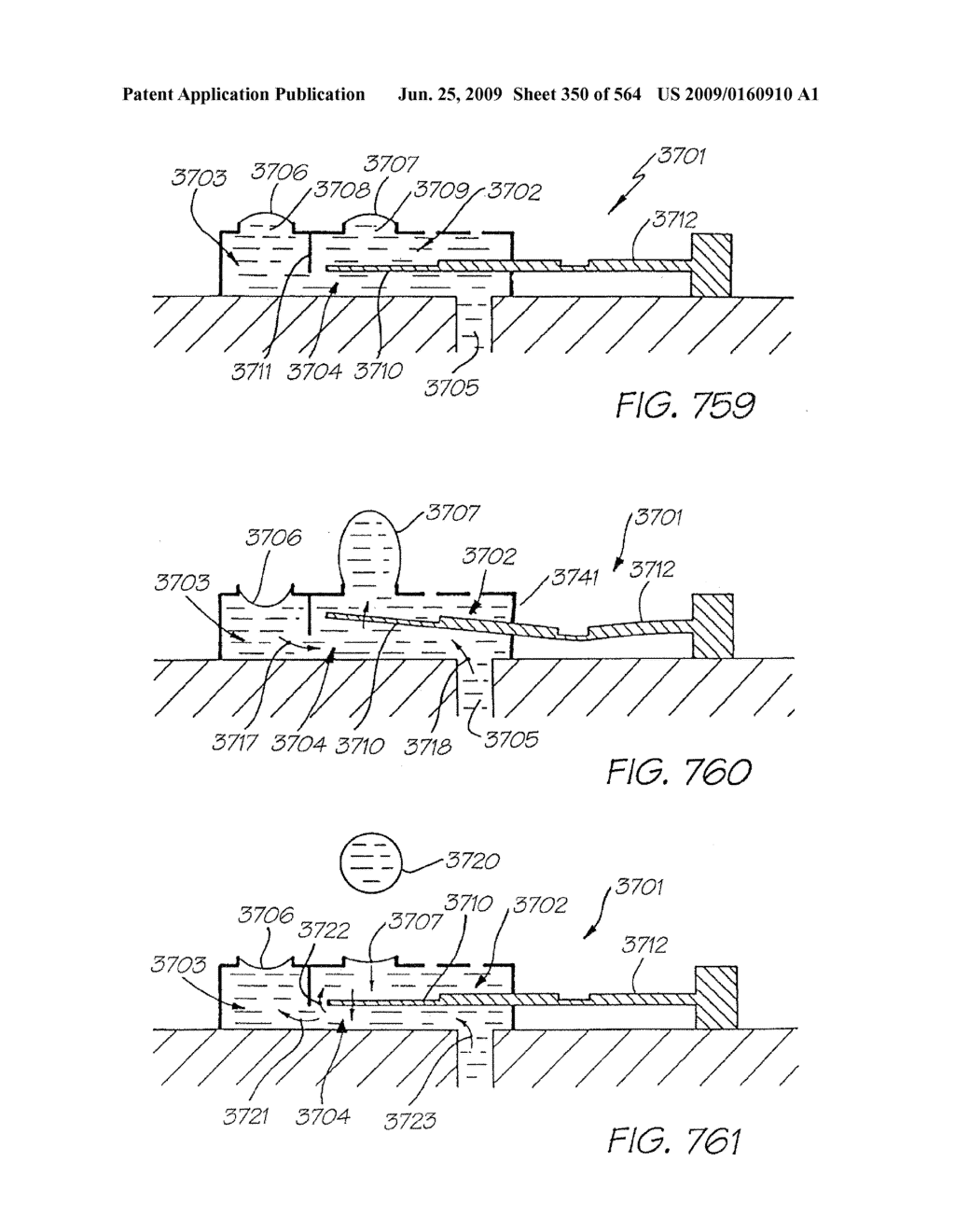 INKJET PRINTHEAD WITH HEATER ELEMENT CLOSE TO DRIVE CIRCUITS - diagram, schematic, and image 351