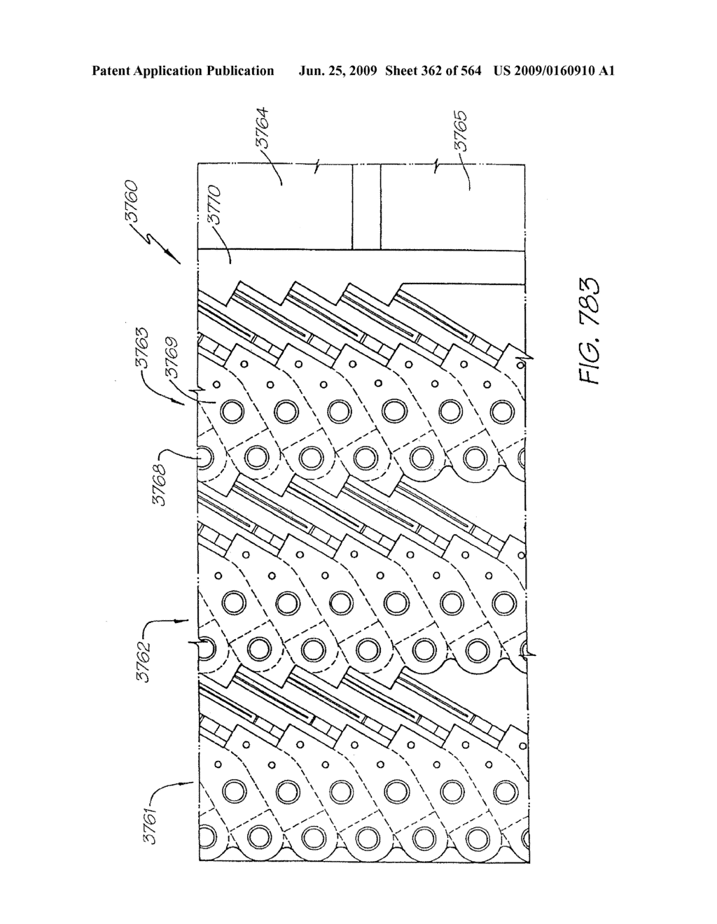 INKJET PRINTHEAD WITH HEATER ELEMENT CLOSE TO DRIVE CIRCUITS - diagram, schematic, and image 363