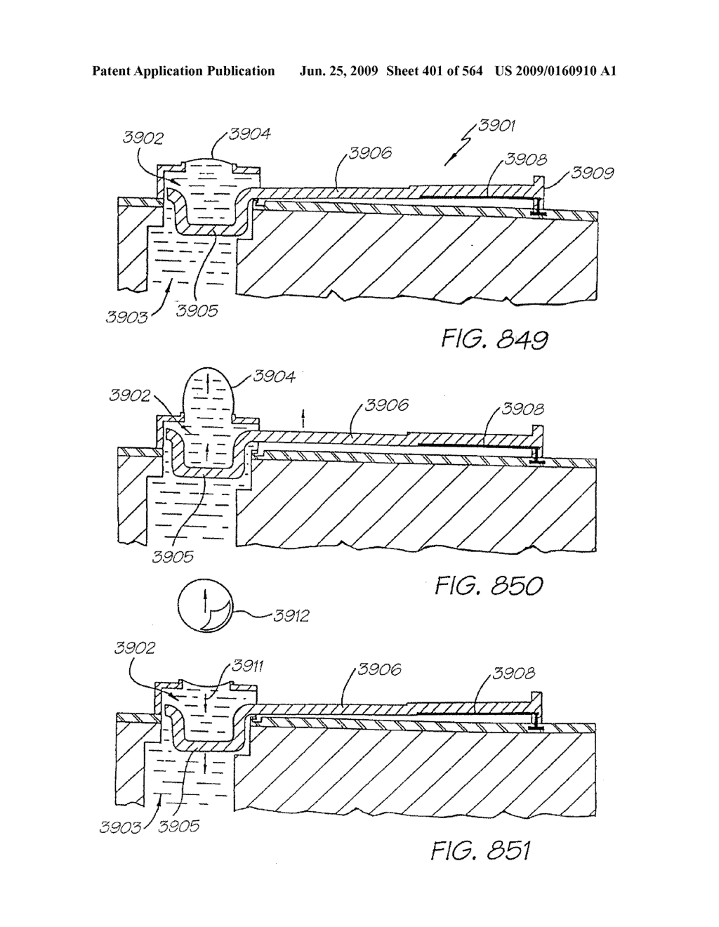 INKJET PRINTHEAD WITH HEATER ELEMENT CLOSE TO DRIVE CIRCUITS - diagram, schematic, and image 402