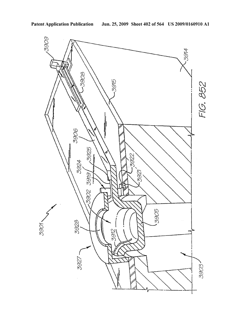 INKJET PRINTHEAD WITH HEATER ELEMENT CLOSE TO DRIVE CIRCUITS - diagram, schematic, and image 403