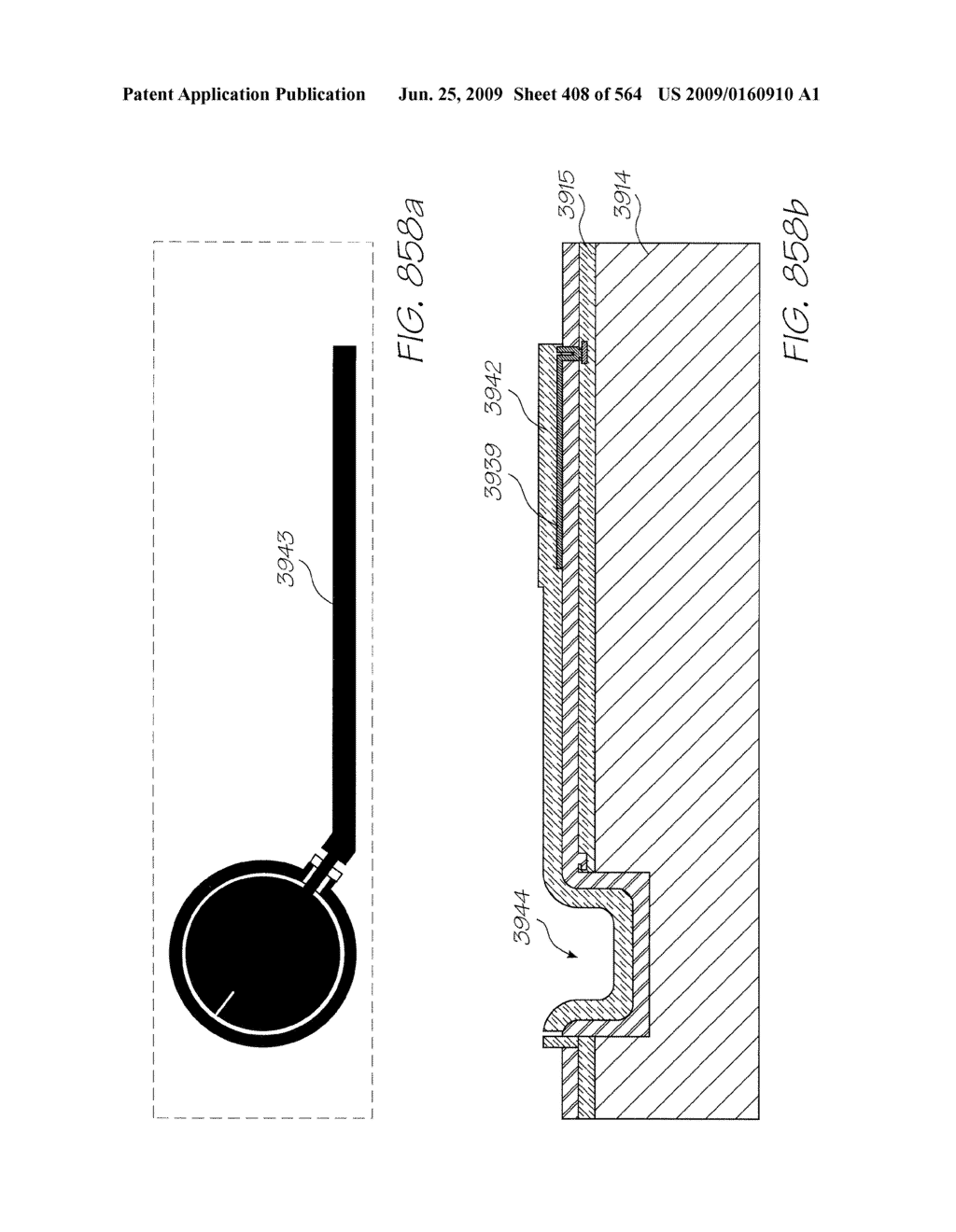 INKJET PRINTHEAD WITH HEATER ELEMENT CLOSE TO DRIVE CIRCUITS - diagram, schematic, and image 409