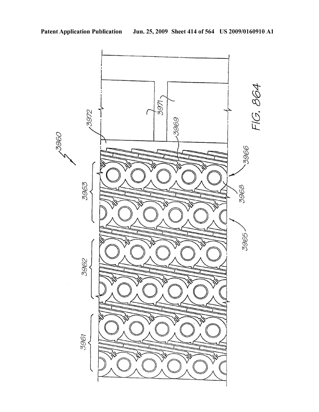 INKJET PRINTHEAD WITH HEATER ELEMENT CLOSE TO DRIVE CIRCUITS - diagram, schematic, and image 415