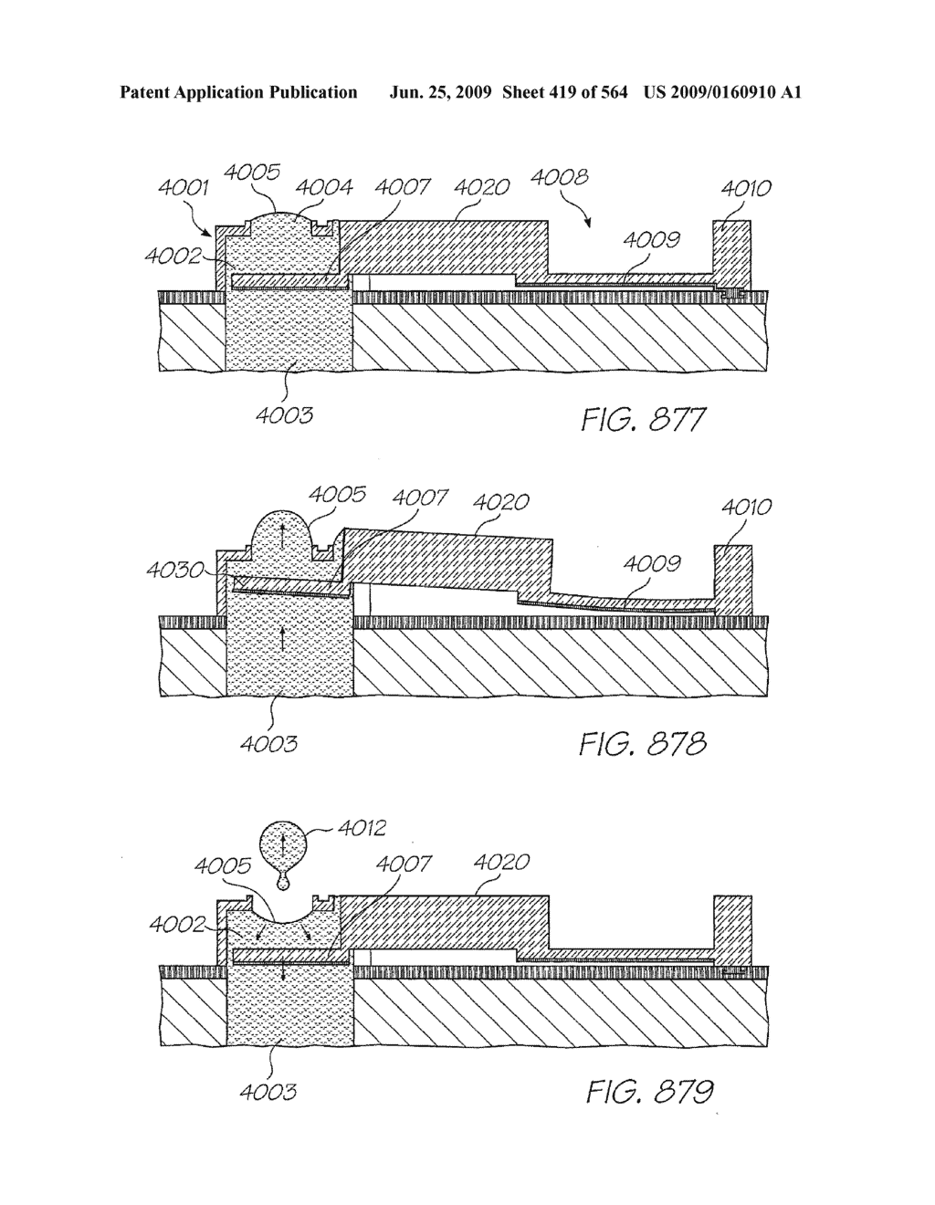 INKJET PRINTHEAD WITH HEATER ELEMENT CLOSE TO DRIVE CIRCUITS - diagram, schematic, and image 420