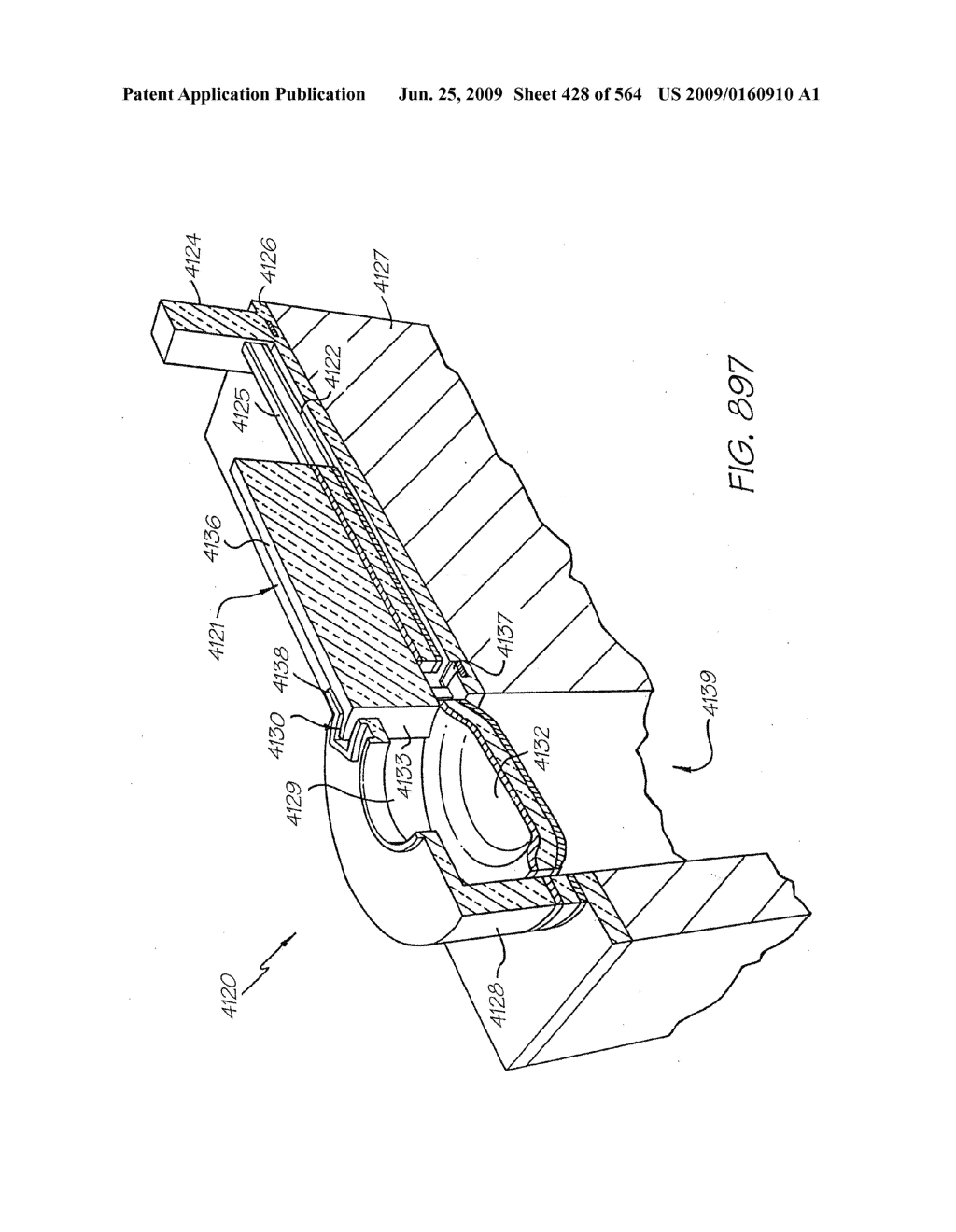 INKJET PRINTHEAD WITH HEATER ELEMENT CLOSE TO DRIVE CIRCUITS - diagram, schematic, and image 429