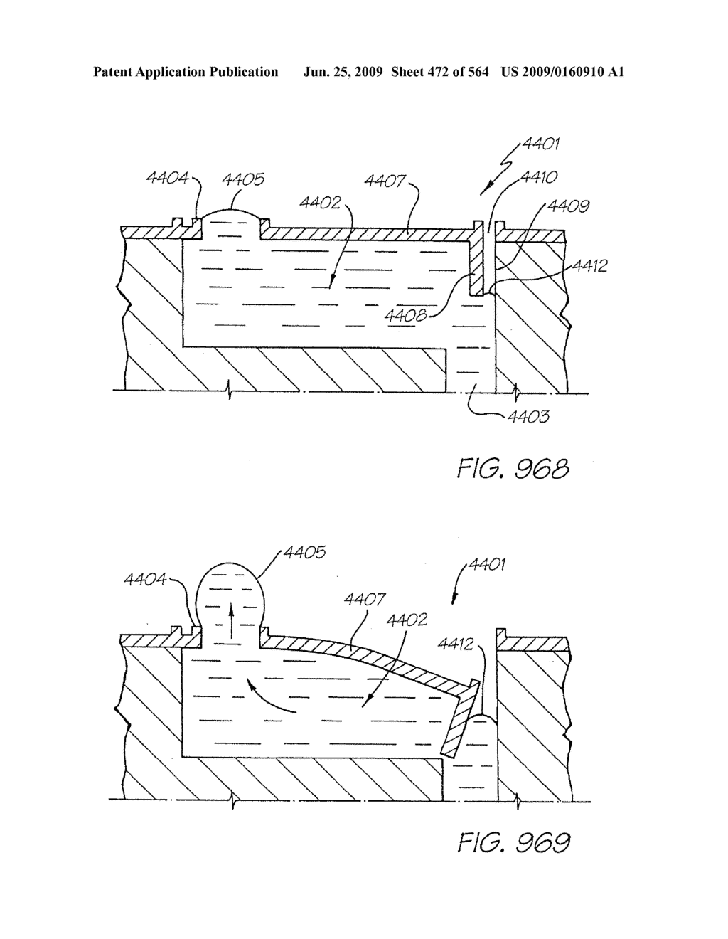 INKJET PRINTHEAD WITH HEATER ELEMENT CLOSE TO DRIVE CIRCUITS - diagram, schematic, and image 473