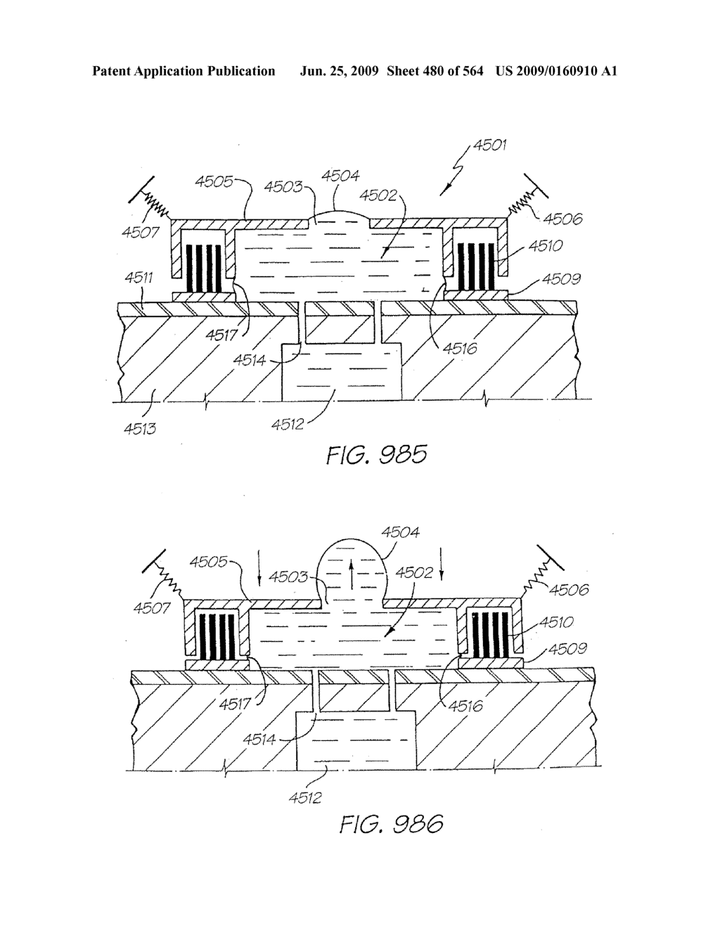 INKJET PRINTHEAD WITH HEATER ELEMENT CLOSE TO DRIVE CIRCUITS - diagram, schematic, and image 481