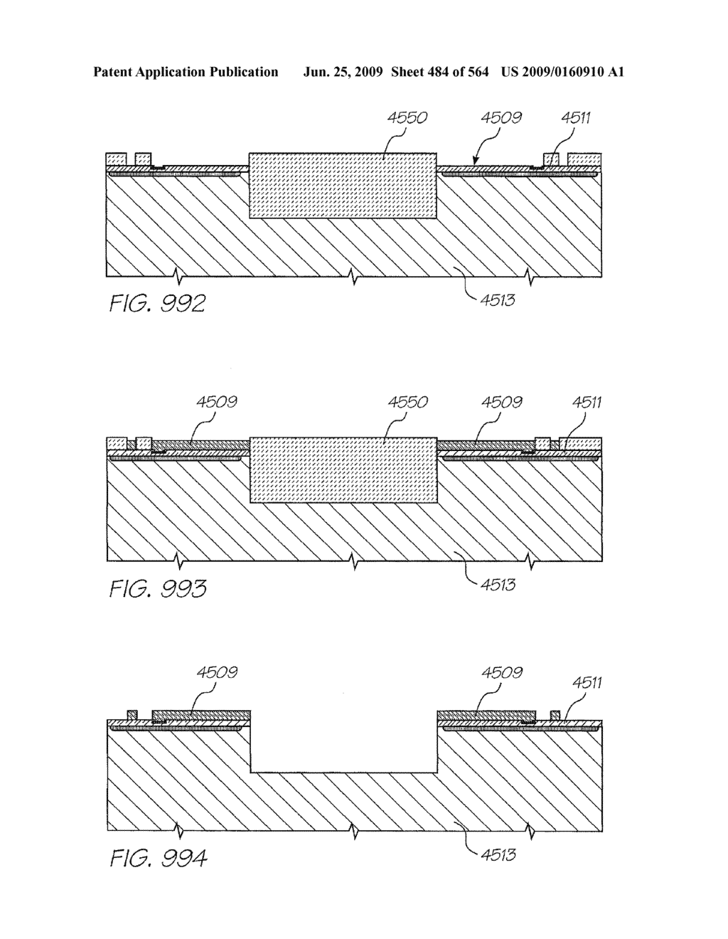 INKJET PRINTHEAD WITH HEATER ELEMENT CLOSE TO DRIVE CIRCUITS - diagram, schematic, and image 485