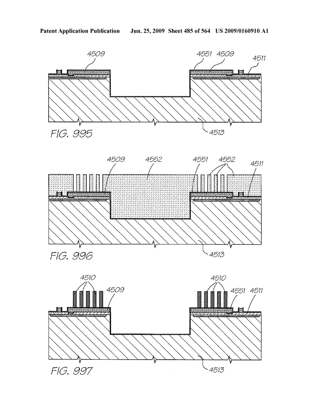 INKJET PRINTHEAD WITH HEATER ELEMENT CLOSE TO DRIVE CIRCUITS - diagram, schematic, and image 486