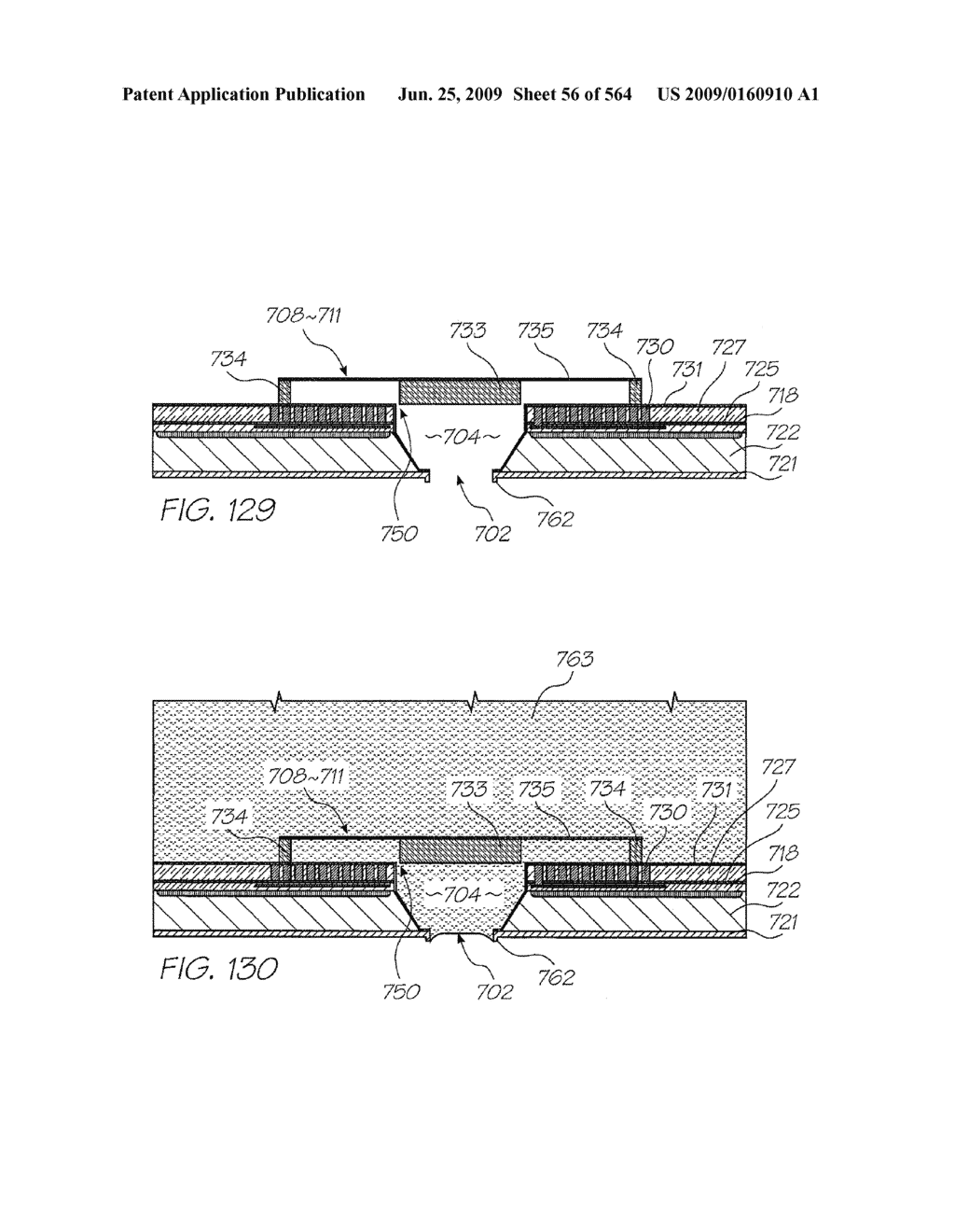 INKJET PRINTHEAD WITH HEATER ELEMENT CLOSE TO DRIVE CIRCUITS - diagram, schematic, and image 57