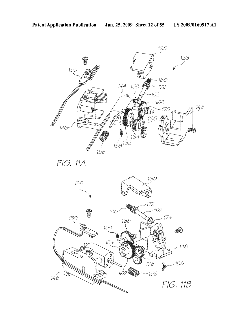 PRINTER WITH INK CARTRIDGE FOR SEALED CONNECTION WITH INLET VALVE PRIOR TO VALVE ACTUATION - diagram, schematic, and image 13