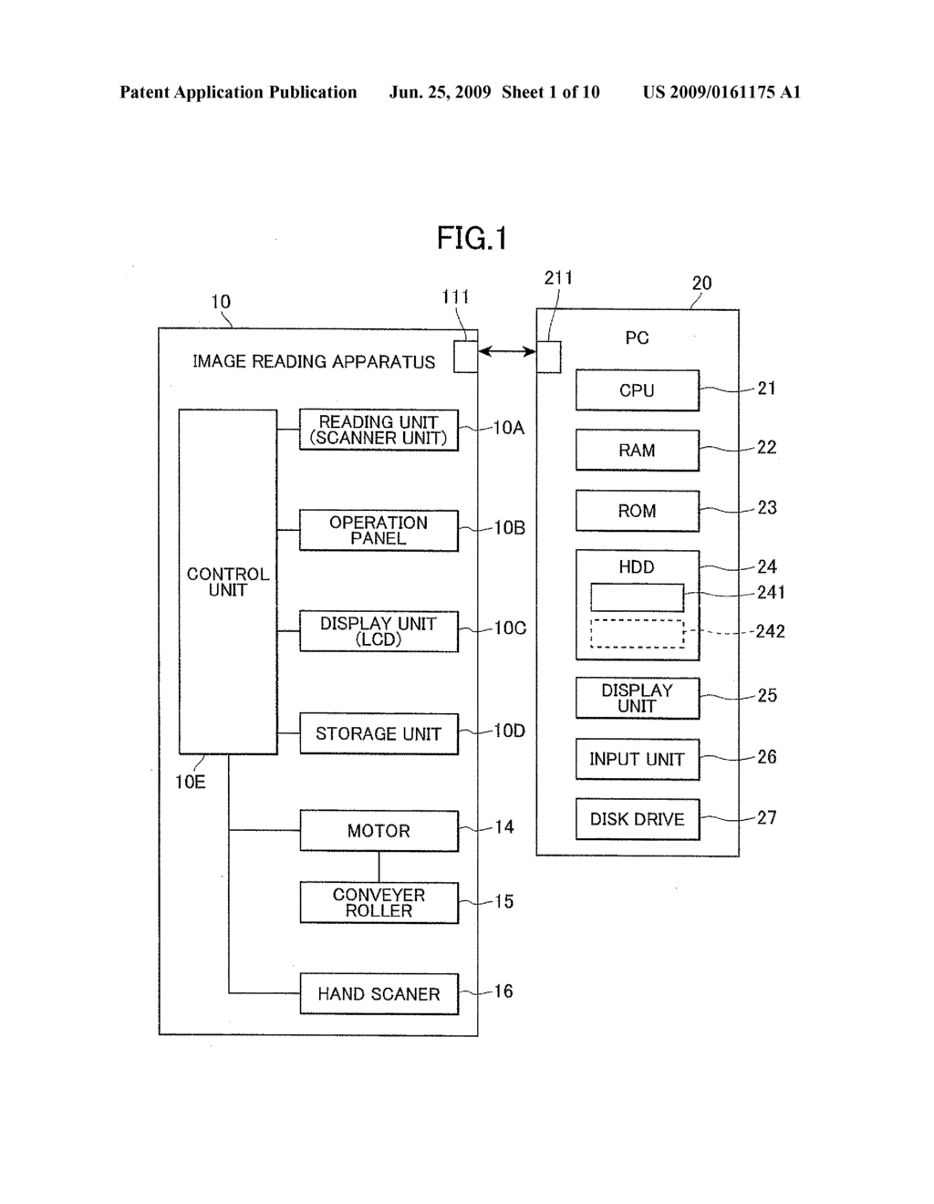 Image reading apparatus and image reading method - diagram, schematic, and image 02