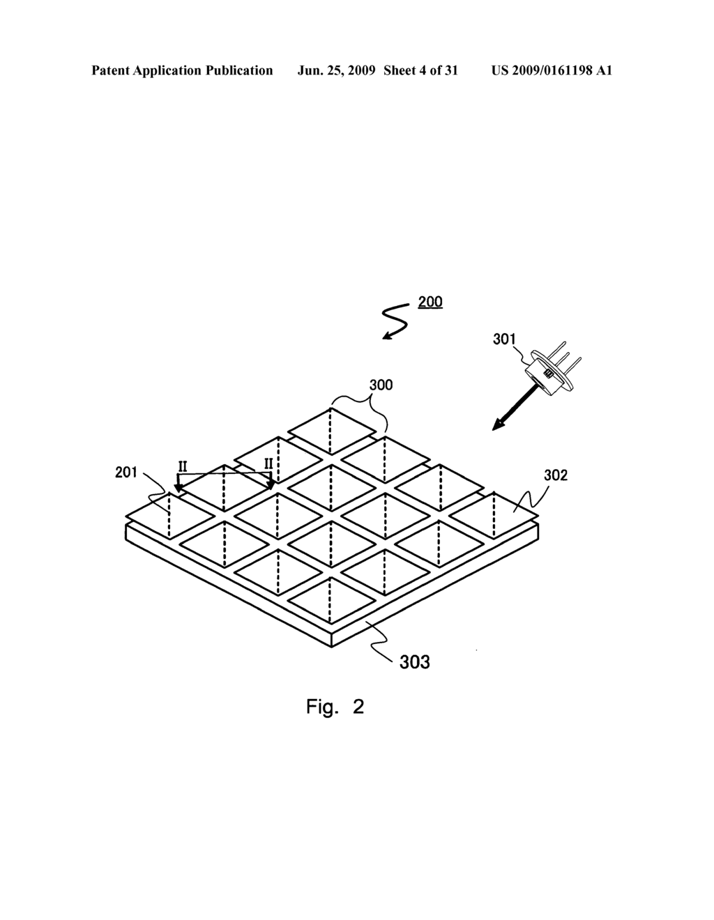 Micro mirror device - diagram, schematic, and image 05