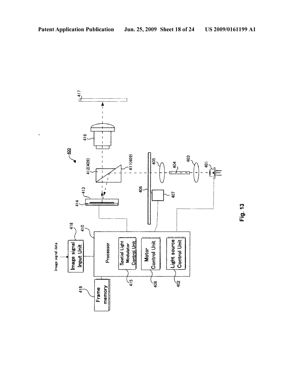 Mircromirror device having a vertical hinge - diagram, schematic, and image 19