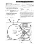 Integrated windage blocker for reduction of flex cable vibration in a disk drive diagram and image