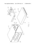 MOUNTING DEVICE FOR DISK DRIVE diagram and image