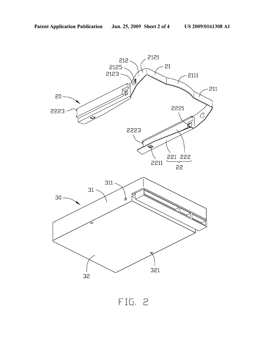 MOUNTING DEVICE FOR DISK DRIVE - diagram, schematic, and image 03