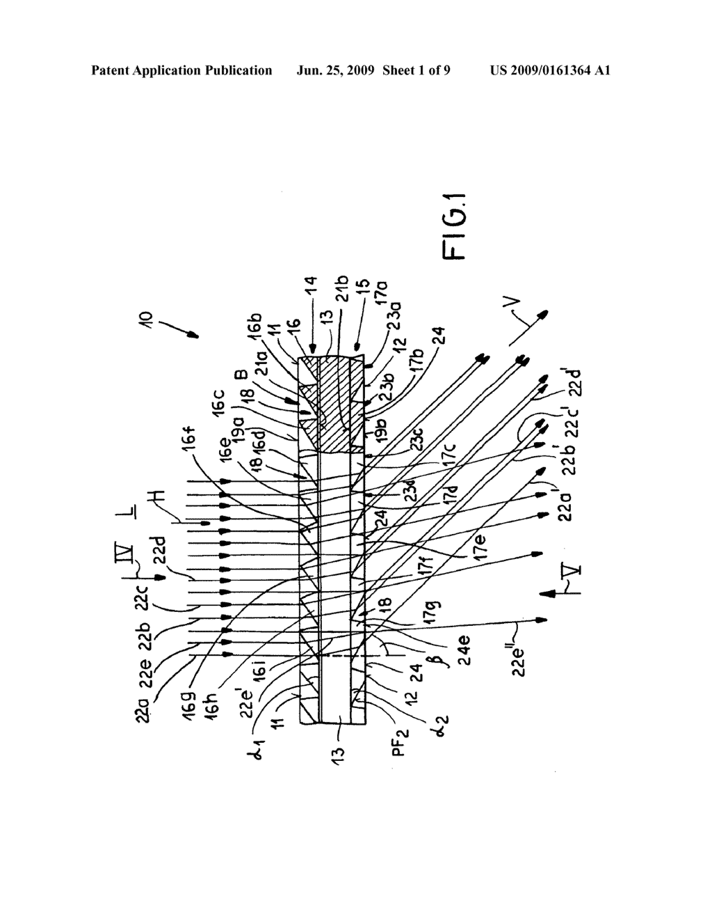 Prism lens and light fixture - diagram, schematic, and image 02