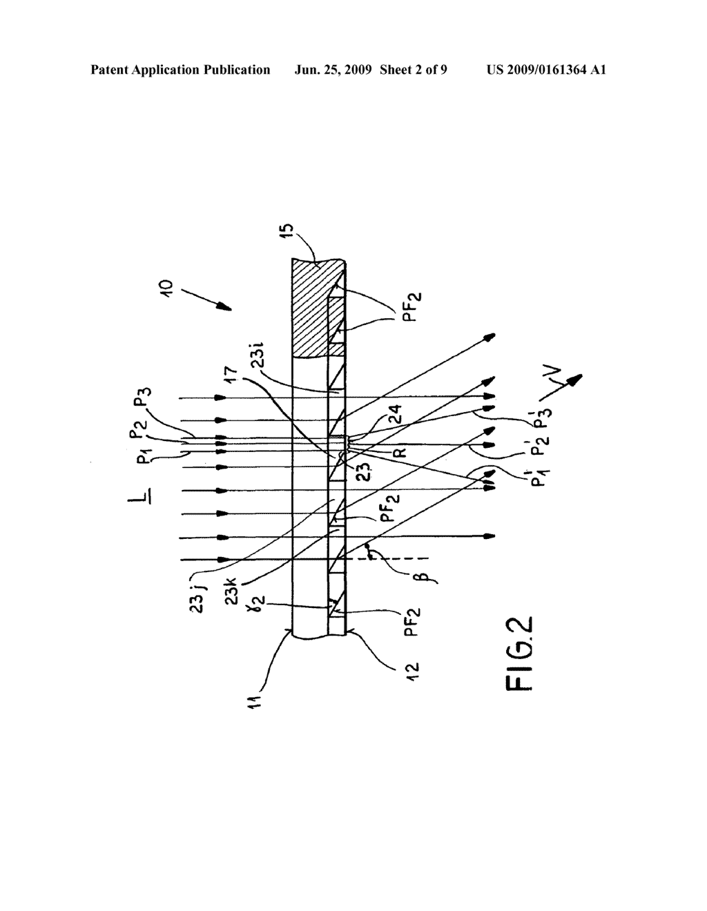 Prism lens and light fixture - diagram, schematic, and image 03