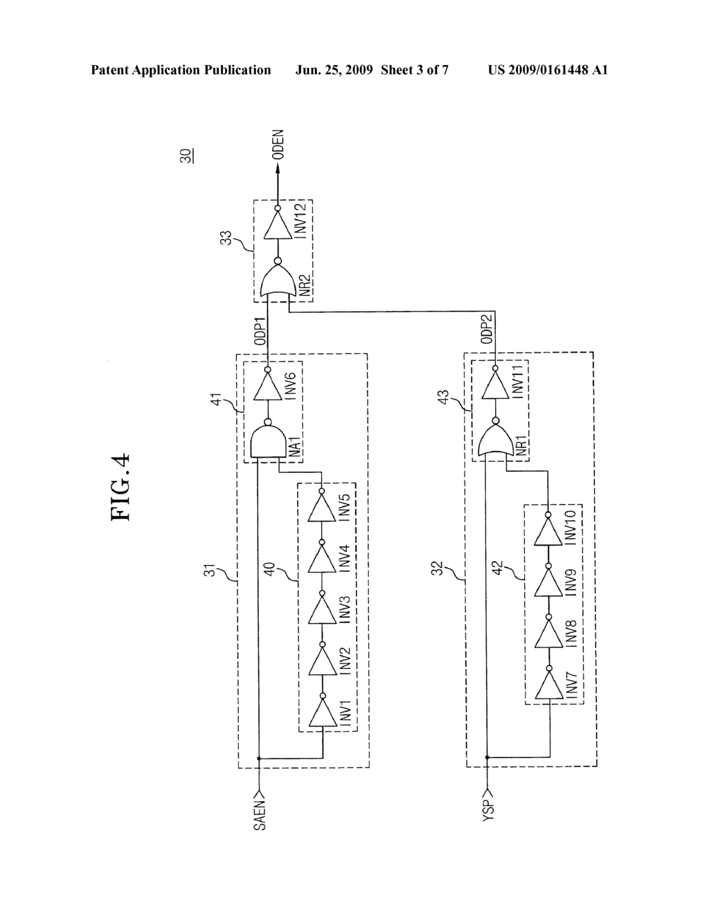 SEMICONDUCTOR MEMORY DEVICE OVERDRIVING FOR PREDETERMINED PERIOD AND BITLINE SENSE AMPLIFYING METHOD OF THE SAME - diagram, schematic, and image 04