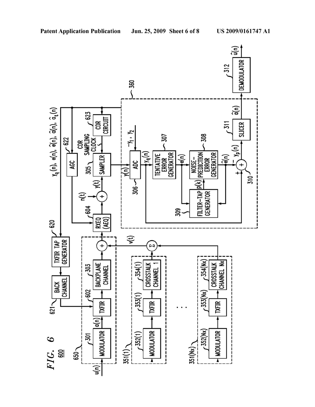 NOISE PREDICTION-BASED SIGNAL DETECTION AND CROSS-TALK MITIGATION - diagram, schematic, and image 07