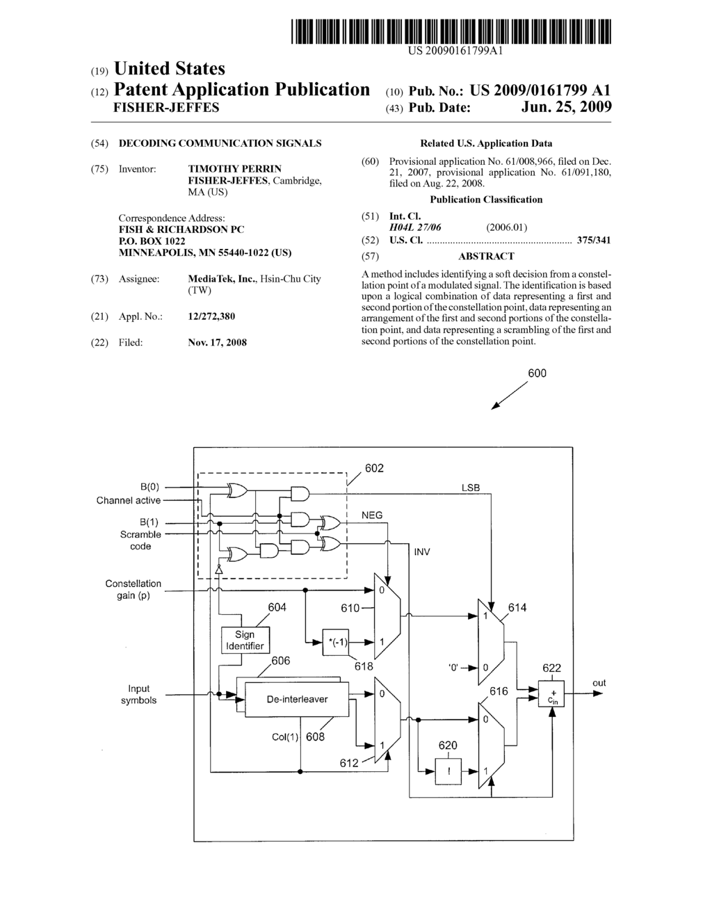 DECODING COMMUNICATION SIGNALS - diagram, schematic, and image 01